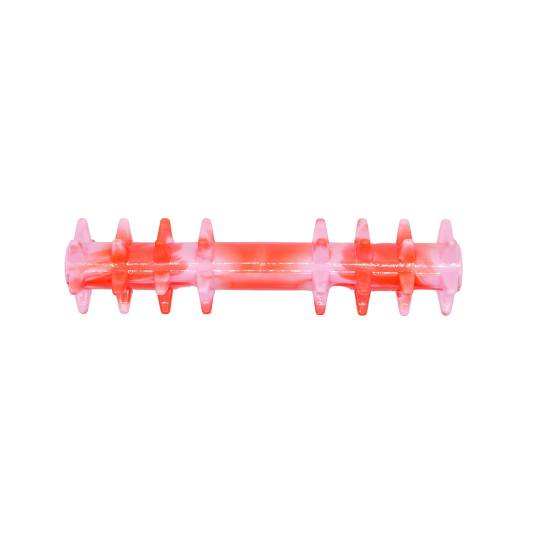 BUD'Z Jouet Chien Bâton à Piques 20cm Rouge & Rose