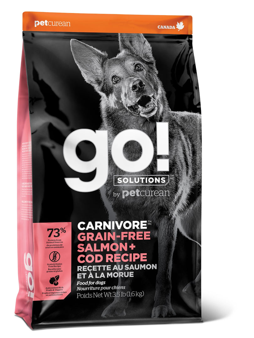 GO! CARNIVORE Chien Saumon & Morue SG 1.59kg