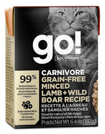Voir l’image dans la galerie, GO! CARNIVORE Chat Tetra Pak Agneau &amp; Sanglier SG 182g
