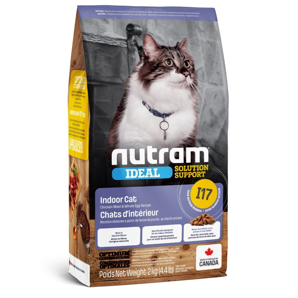 NUTRAM IDEAL (I17) Chat d'Intérieur SG 2kg