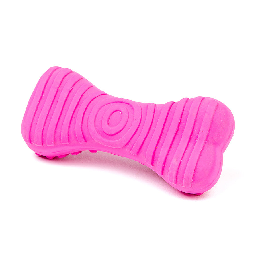 BUD'Z Jouet Chien Os Squeaker 4.3" Mauve