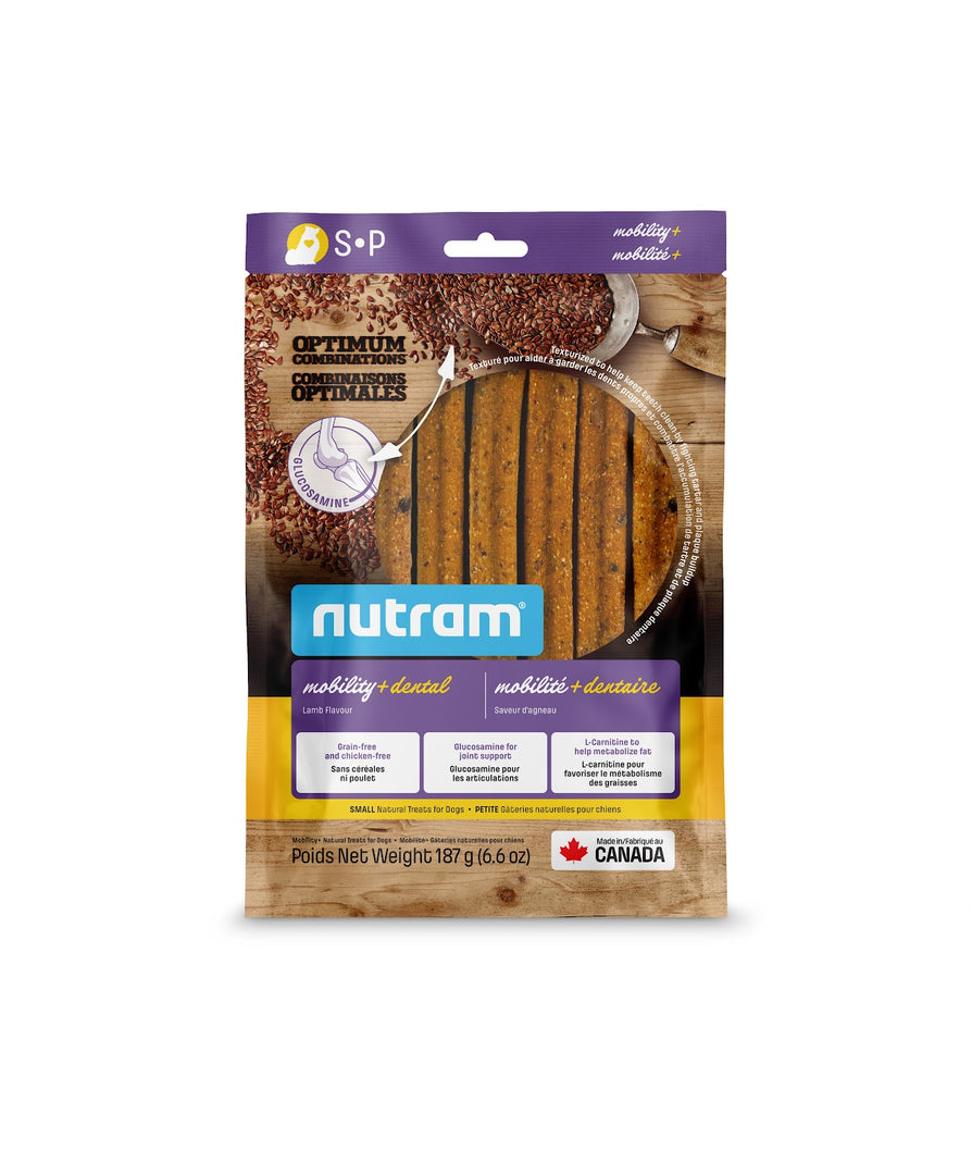 NUTRAM OPTIMALES Gâteries Chien Mobilité+ PR 187g