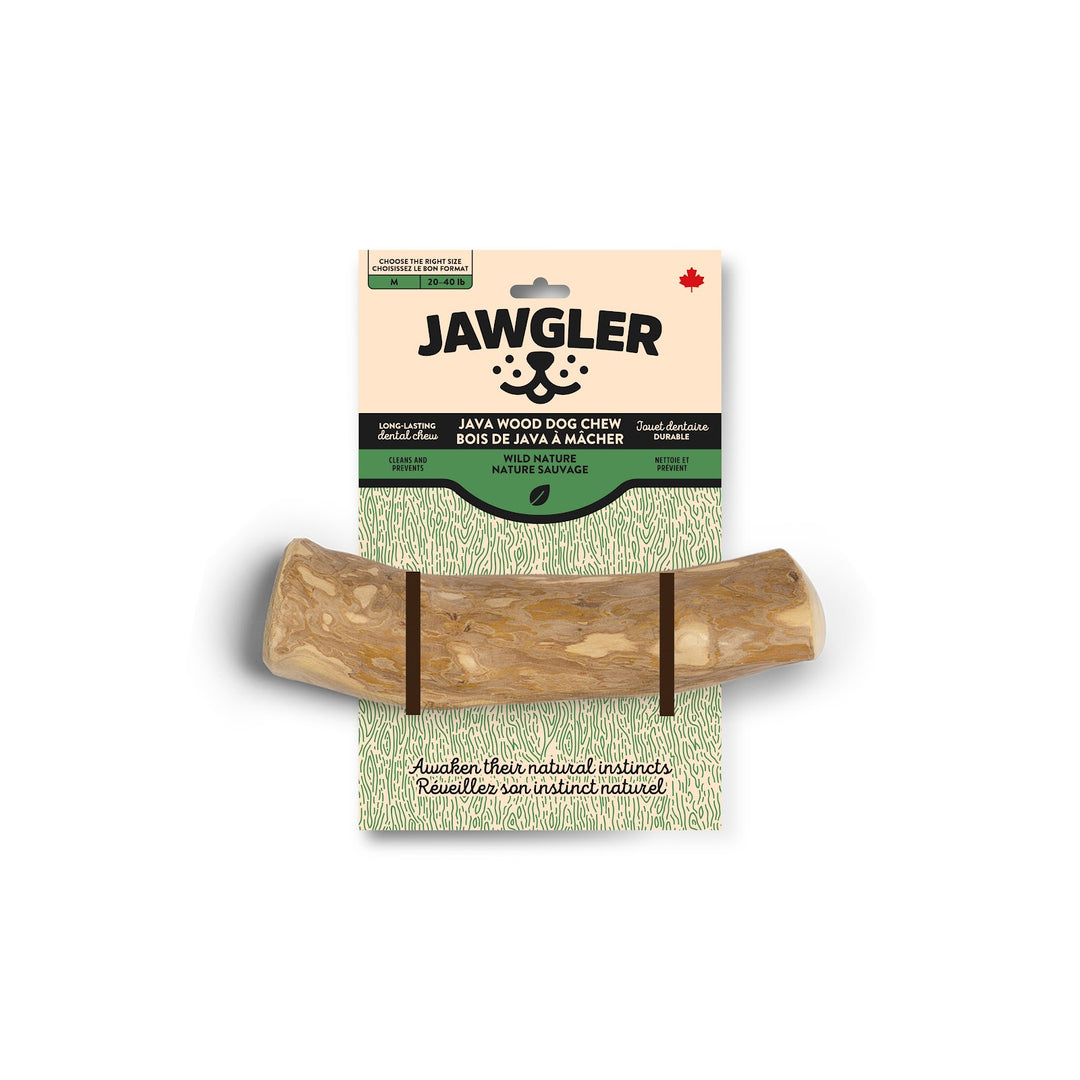 JAWGLER Gâteries Chien Bois Java Nature Sauvage M