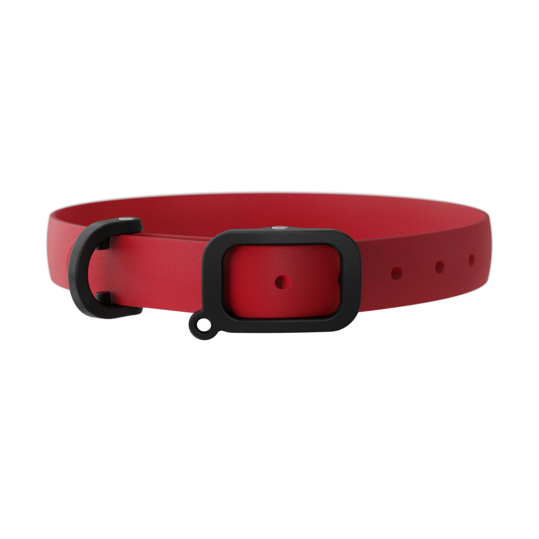 NUVUQ Collier Chien Rouge Tomate M