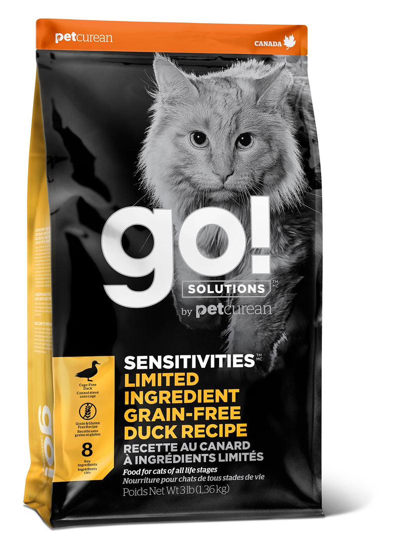 GO! SENSITIVITIES LID Chat Canard SG 1.36kg