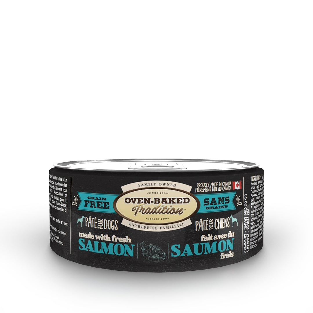 OBT Chien Pâté Saumon SG 156g