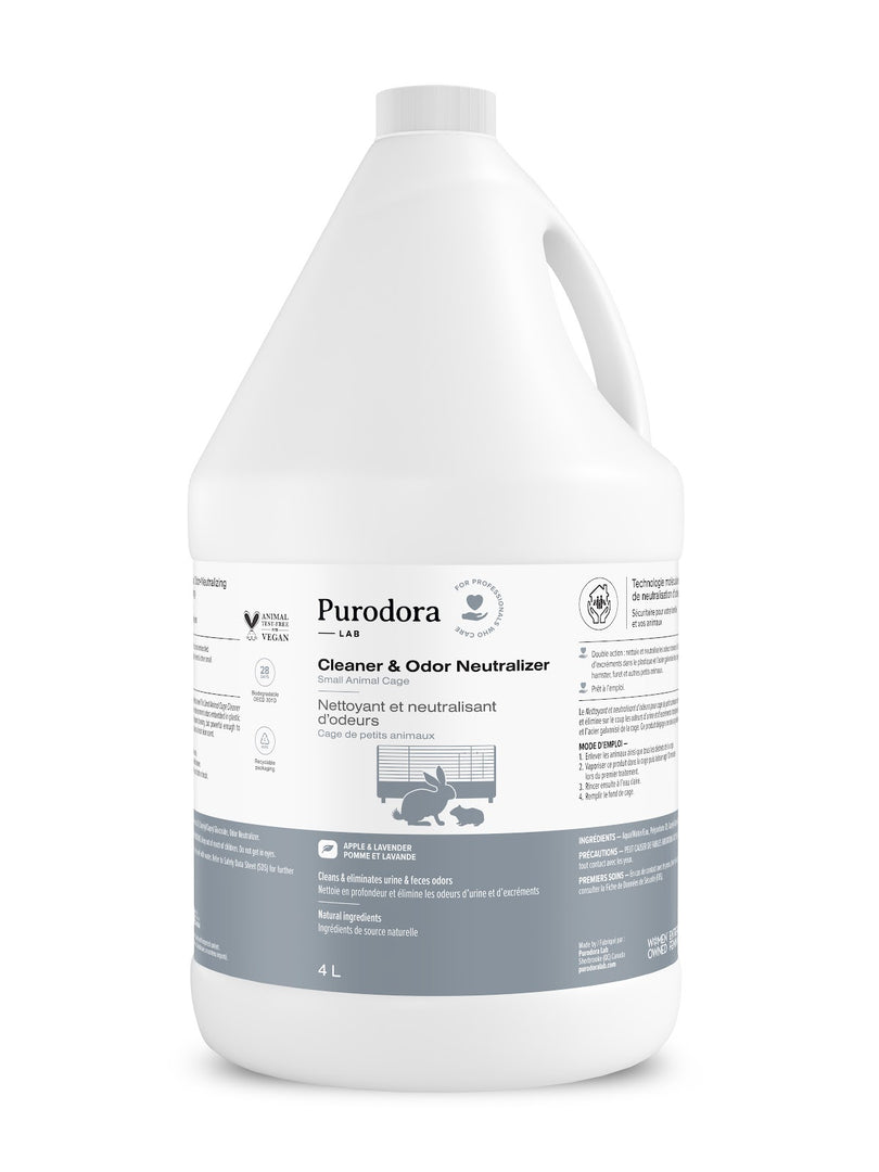 PURODORA Neutralisant Odeurs Cages 4L