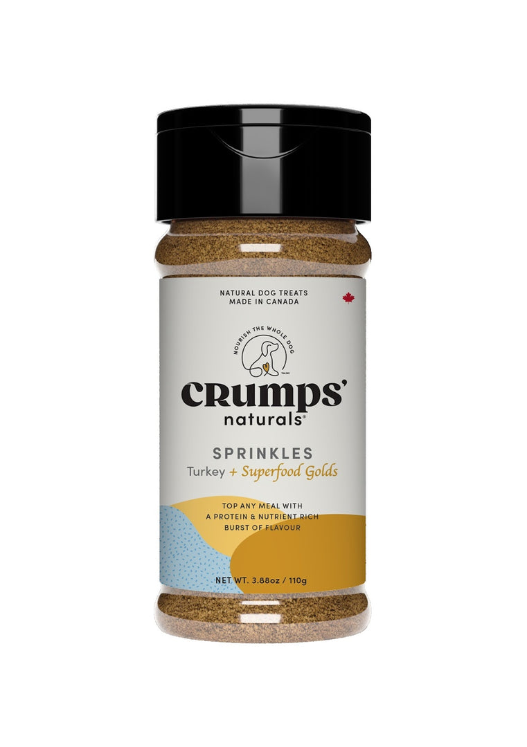 CRUMPS' NATURALS Gâteries Chien Poudre Dinde & Superaliments 110g