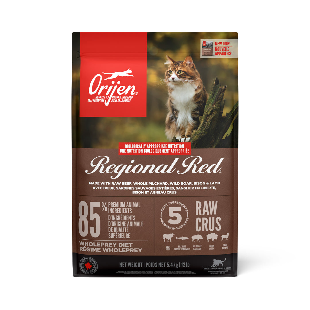 Orijen - Chat Regional Red - Nourriture Sèche Sans Grains pour Chats