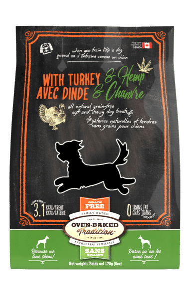 OBT Gâteries Chien Tendre Dinde & Chanvre SG 170g