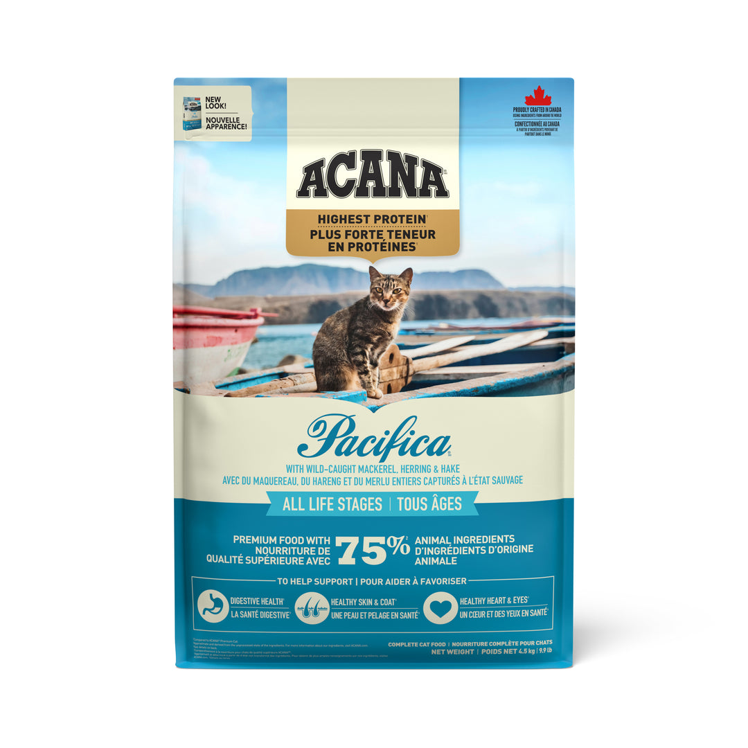 Acana Regionals - Chat Pacifica - Nourriture Sèche Proteinée Sans Grains pour Chats