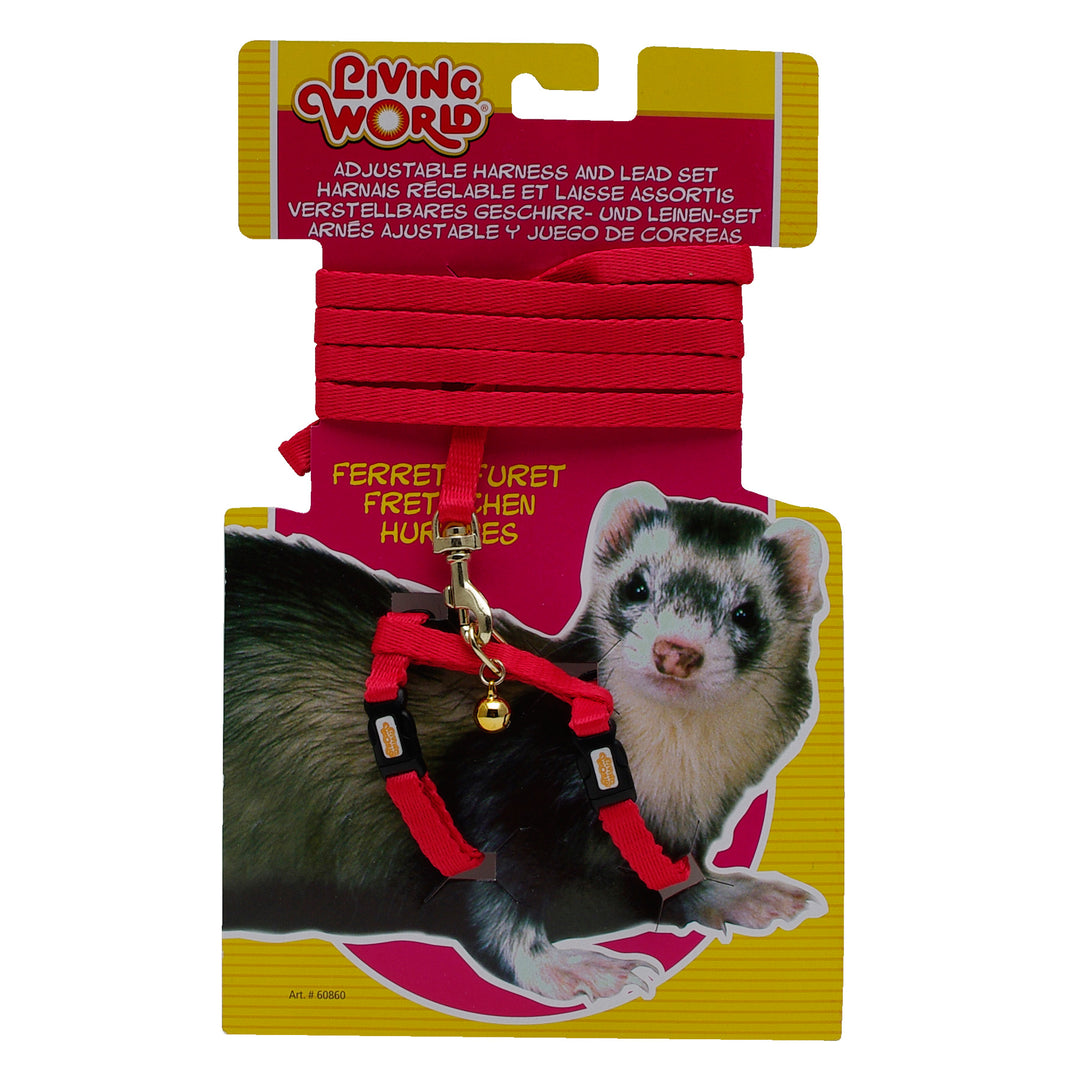 LW Laisse 48" & Harnais Furet Rouge