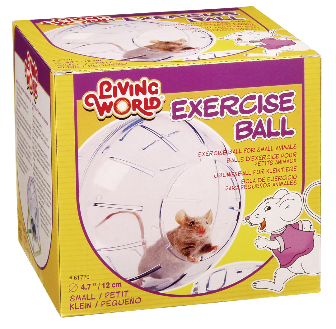 LW Jouet Rongeur Balle d'Exercise avec Support 4.7" S