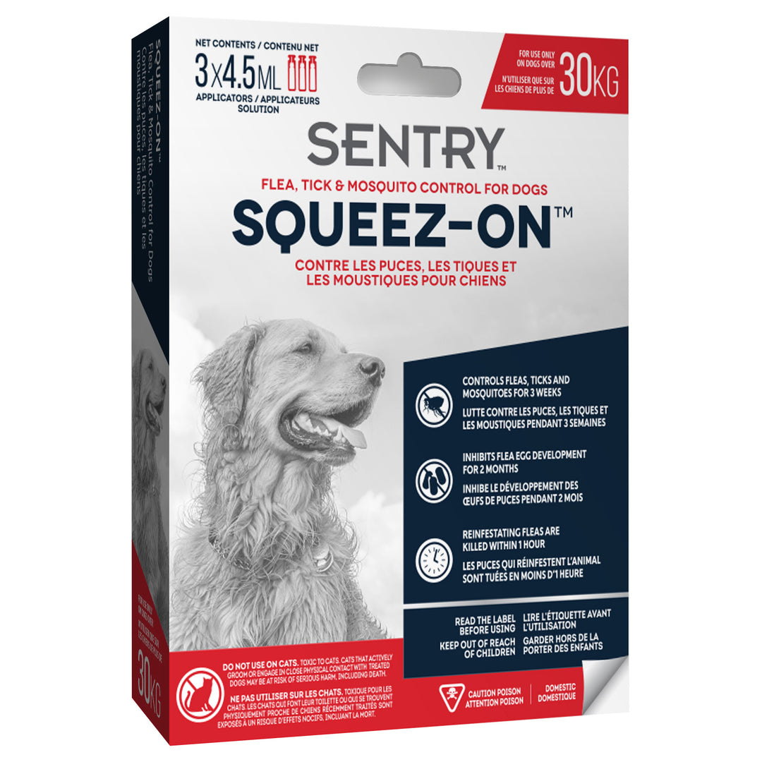 *PETRODEX SENTRY Squeez-On Chien >66lb
