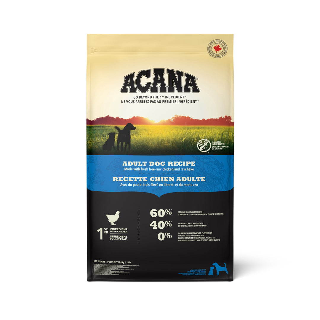 ACANA Chien Recette adulte CA 11,4 kg