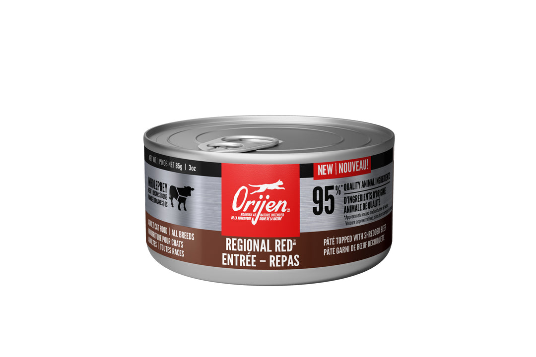 Orijen - Chat Regional Red en Pâté - Nourriture Humide Sans Grains pour Chats