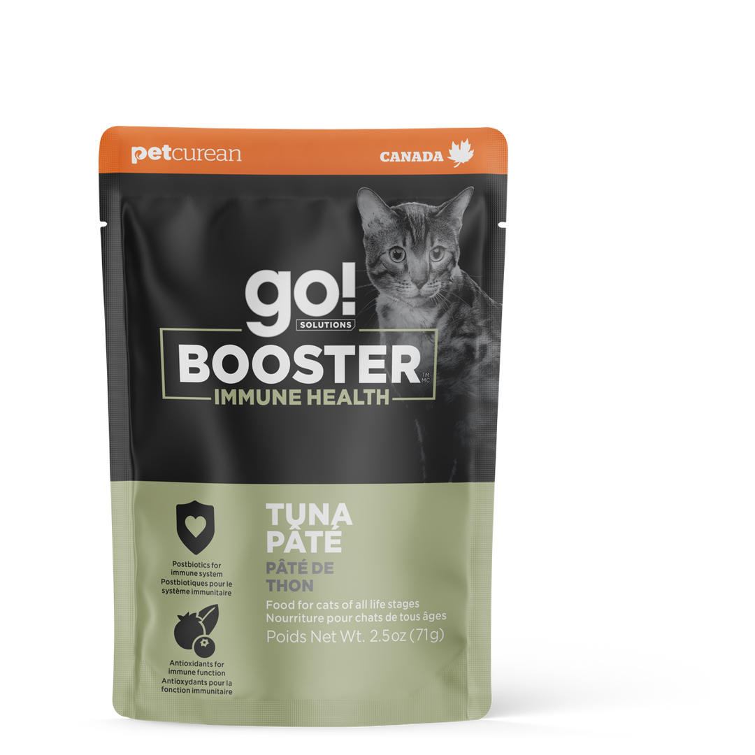 GO! BOOSTER Chat Pâté Système Immunitaire, Thon SG 71g