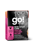 Voir l’image dans la galerie, GO! Chat Tetra Pak Soins Peau &amp; Pelage, Poulet Haché 182g
