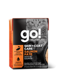 Voir l’image dans la galerie, GO! Chat Tetra Pak Soins Peau &amp; Pelage, Pâté Saumon 182g
