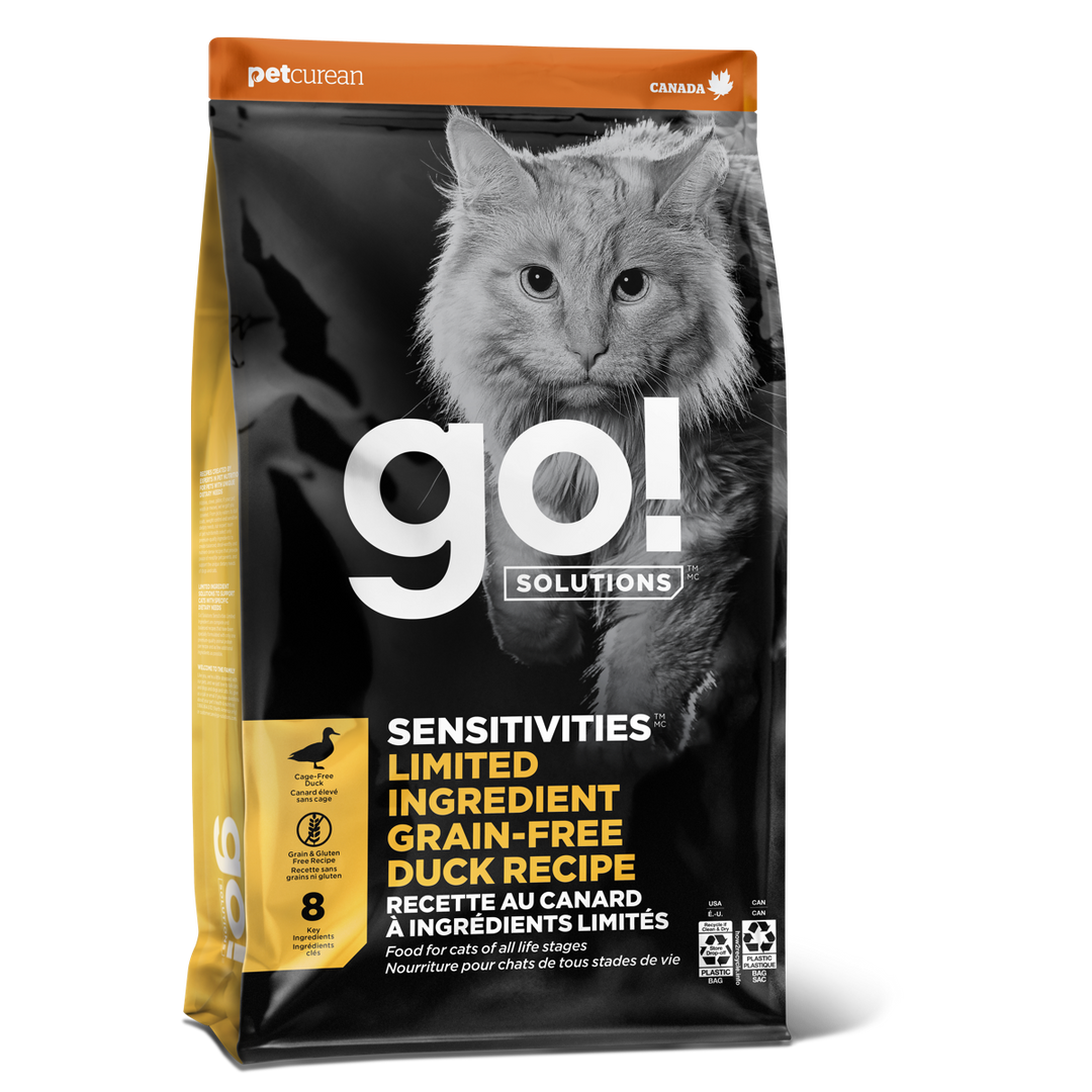 GO! SENSITIVITIES LID Chat Canard SG 3.63kg