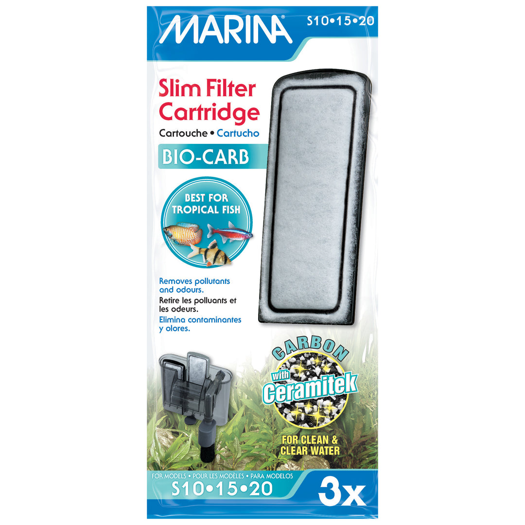 MARINA Slim Bio-Barb x3 pour Aquarium