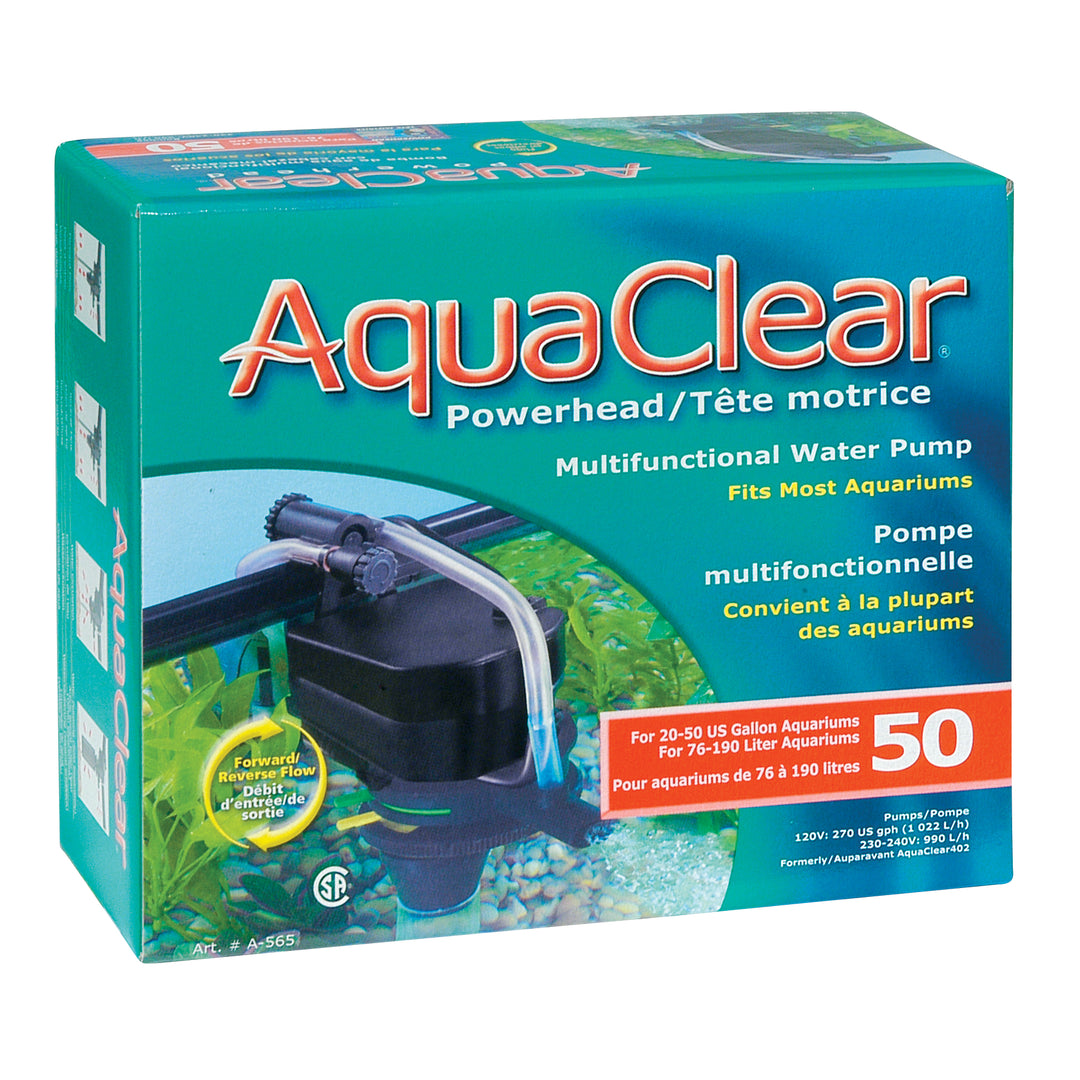*AQUACLEAR 50 Tête Motrice 50G pour Aquarium