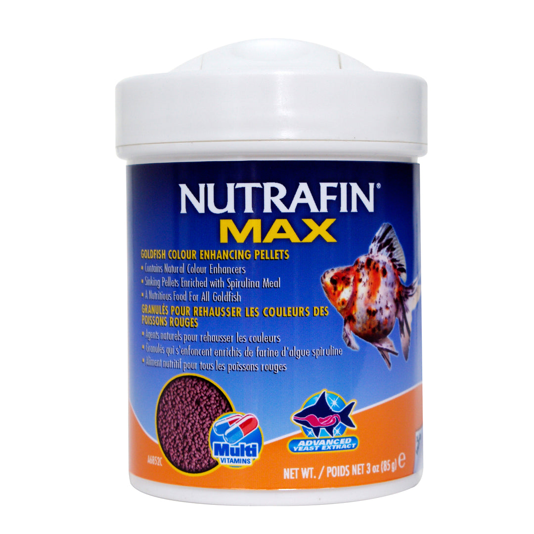 NUTRAFIN MAX Nourriture Granulés Couleur Poissons Rouges 85g