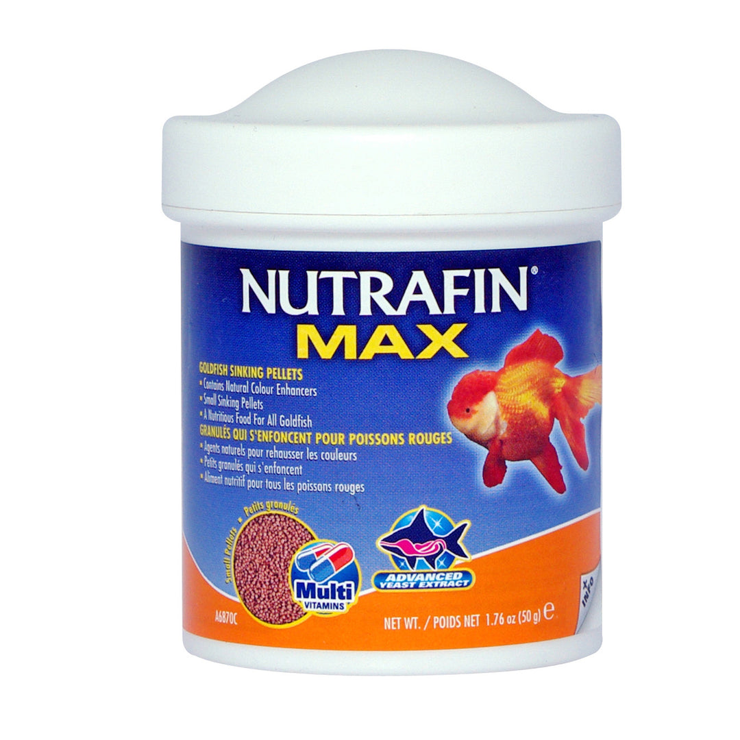 NUTRAFIN MAX Nourriture Granulés Poissons Rouges S 50g