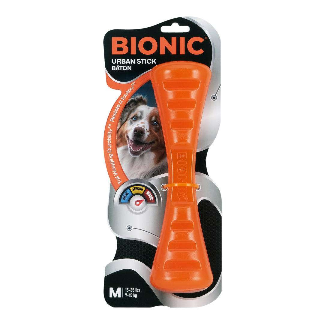 BIONIC Jouet Chien Bâton M 9"