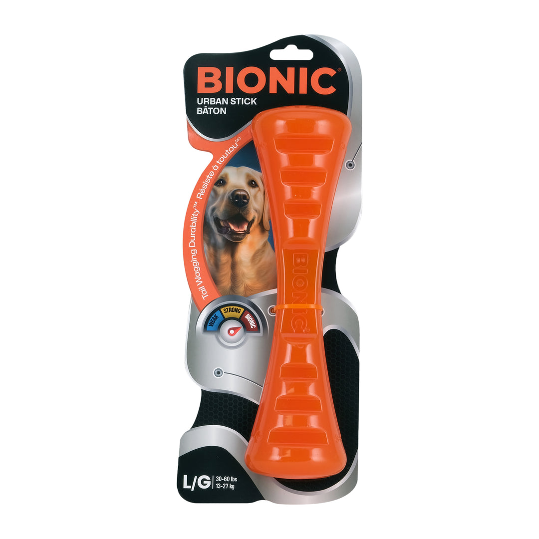 BIONIC Jouet Chien Bâton L 10"