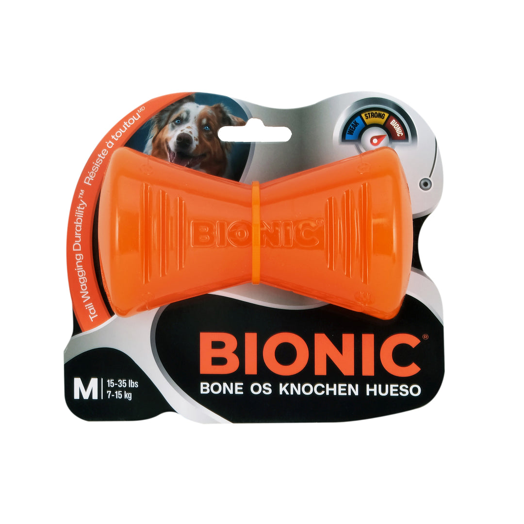 BIONIC Jouet Chien Os M 5"