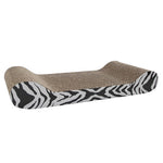 Voir l’image dans la galerie, CATIT STYLE Griffoir Chaise Longue Motif White Tiger
