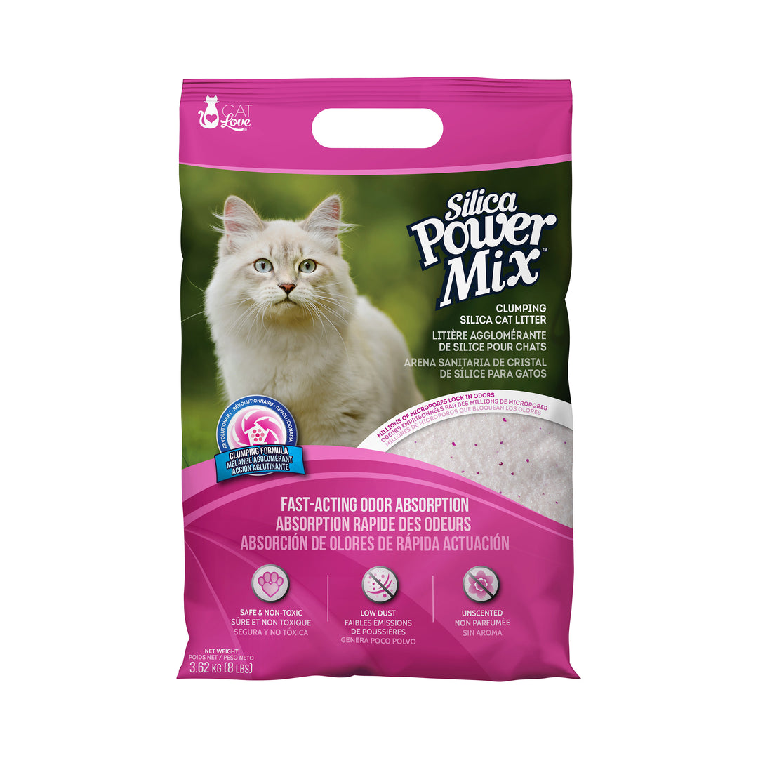 CATIT POWER MIX Litière Silice Sans Parfum 3.62kg
