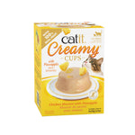 Voir l’image dans la galerie, CATIT CREAMY CUPS Gâteries Chat Poulet &amp; Ananas 4x25g
