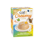 Voir l’image dans la galerie, CATIT CREAMY CUPS Gâteries Chat Mélange Assorti 4x25g
