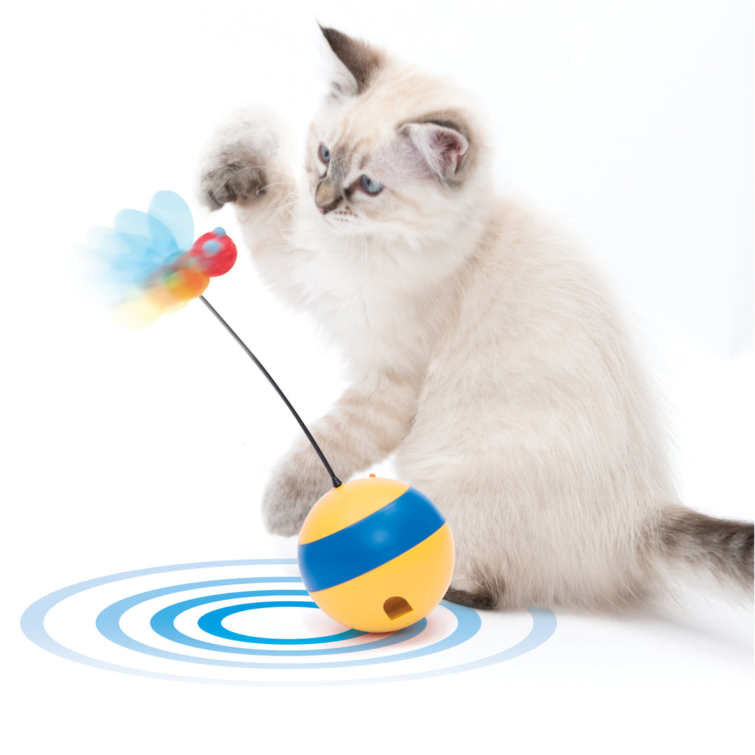 CATIT Jouet Chat Abeille Culbuto
