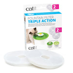Voir l’image dans la galerie, CATIT Filtres Triple Action pour Abreuvoir x2

