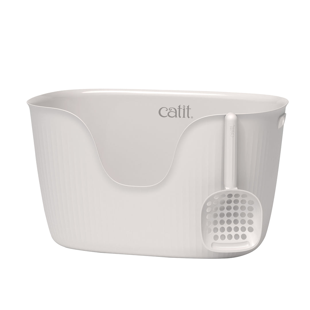 CATIT Bac à Litière Catit Loo avec Pelle Blanc