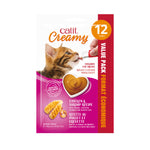 Voir l’image dans la galerie, CATIT CREAMY Gâteries Chat Poulet &amp; Crevette 12x15g
