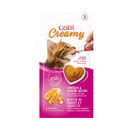 Voir l’image dans la galerie, CATIT CREAMY Gâteries Chat Poulet &amp; Crevette 5x15g
