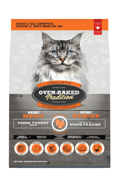 OBT SEMI-HUMIDE Chat Dinde 1.36kg