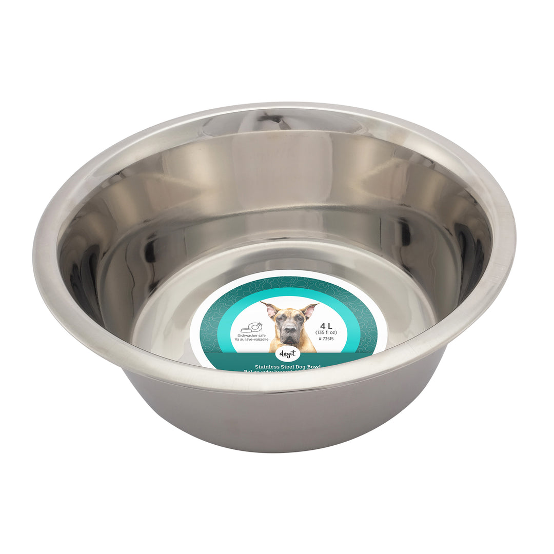 DOGIT Bol Acier Inox 4L XXL