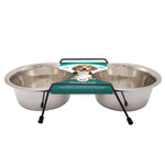 Voir l’image dans la galerie, DOGIT Ensemble 2 Bols Inox 2x25oz M
