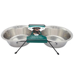 Voir l’image dans la galerie, DOGIT Ensemble 2 Bols Inox 2x68oz XL
