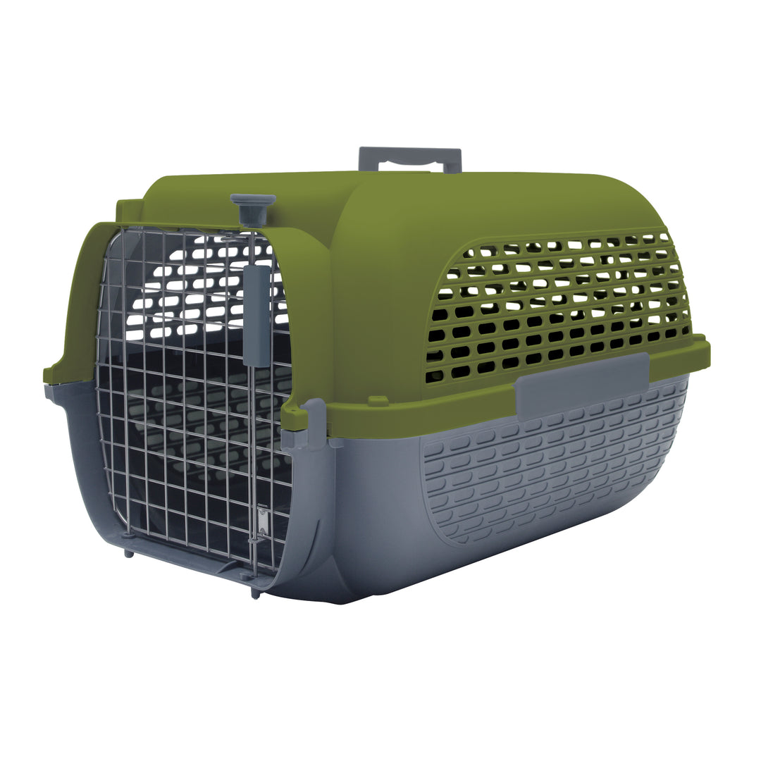 *DOGIT VOYAGEUR Cage Anthracite & Bleu Foncé L