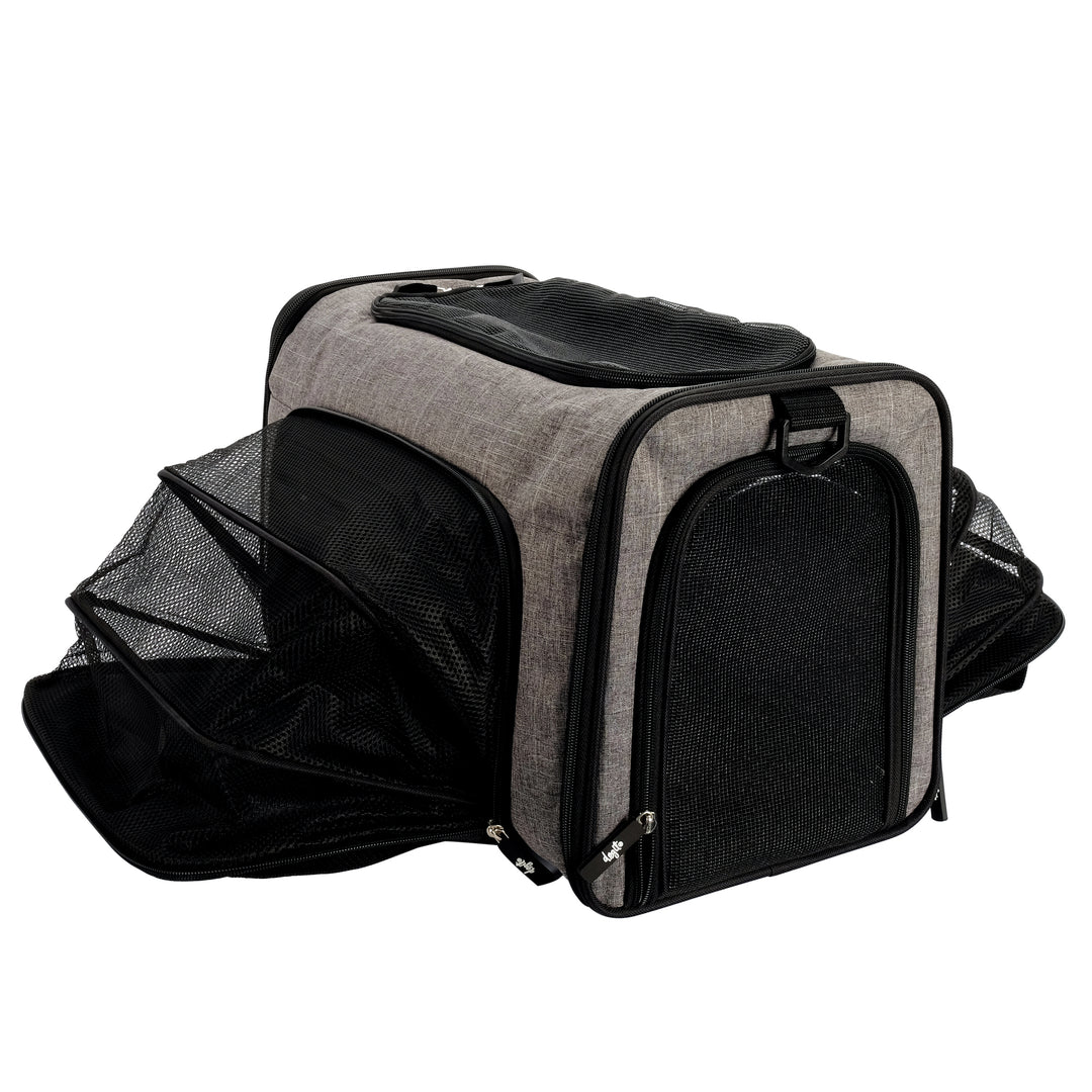 DOGIT EXPLORER Sac Transport Extensible Gris/Noir