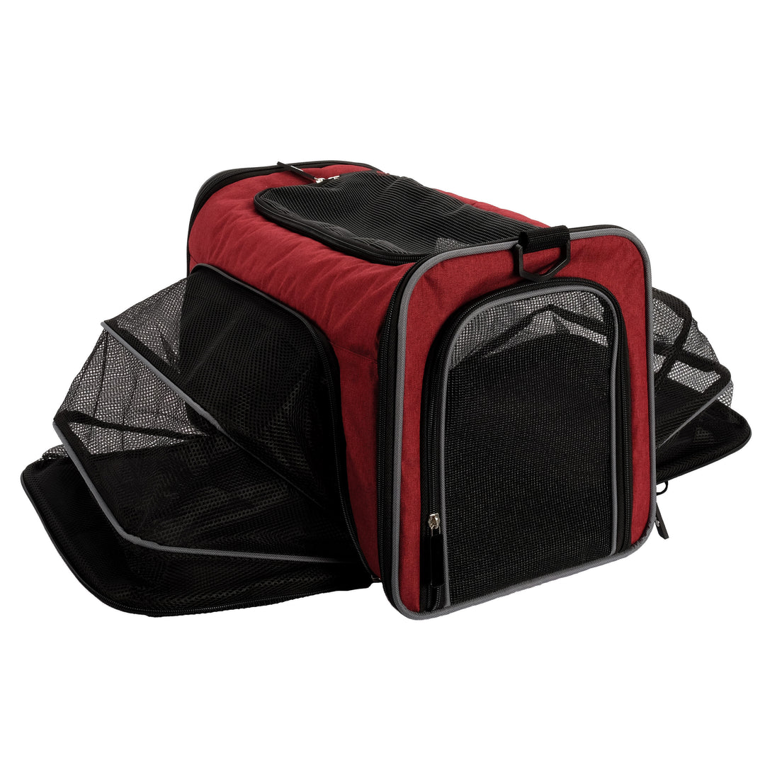 DOGIT EXPLORER Sac Transport Extensible Bordeaux/Gris