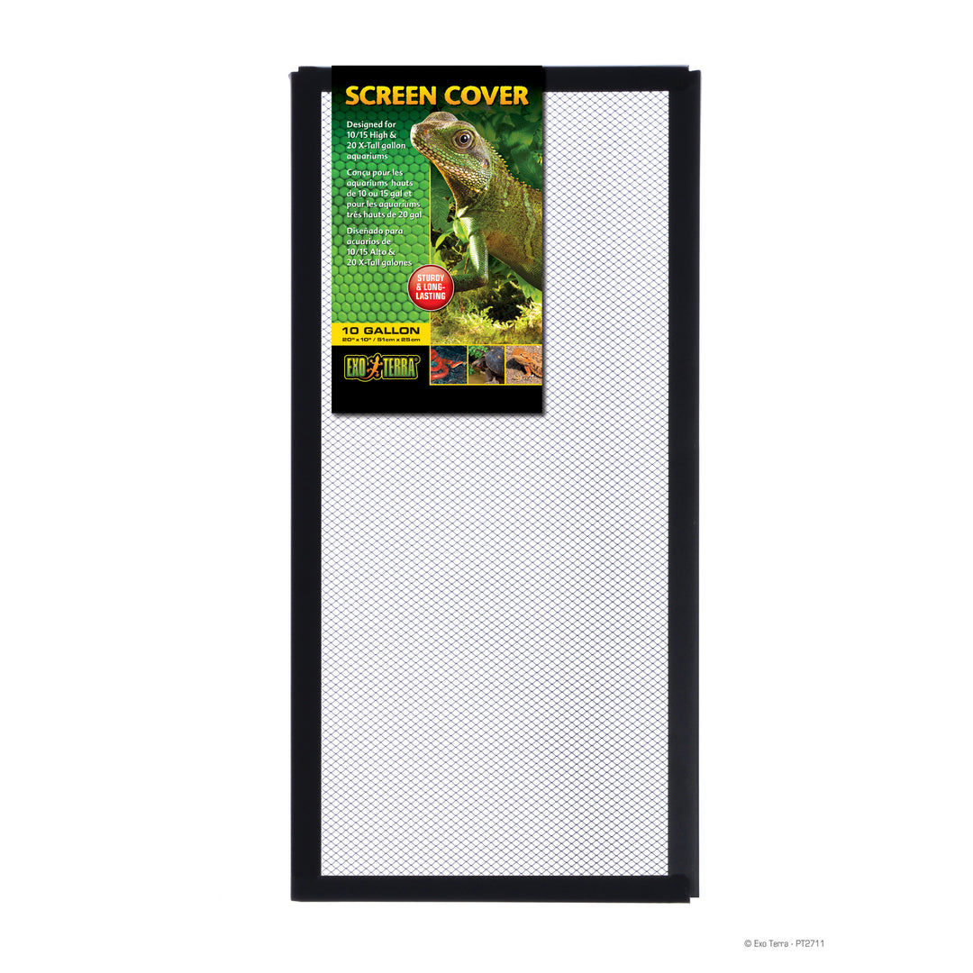 EXO TERRA Couvercle Grillagé 20x10" pour Terrarium