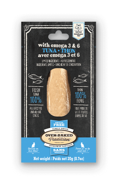 OBT Gâteries Chat Filet Thon avec Oméga 3-6 20g