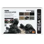 Voir l’image dans la galerie, FLUVAL Trousse Déco Pierres &amp; Sables, Black Basalt, Méga 21kg

